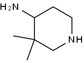 4-Piperidinamine,3,3-dimethyl-,(-)-(9CI) Struktur