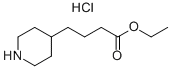 ETHYL 4-PIPERIDINEBUTYRATE HCL Struktur