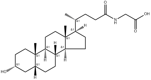 甘氨石膽酸 結(jié)構(gòu)式