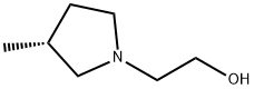 1-Pyrrolidineethanol,3-methyl-,(3R)-(9CI) Struktur