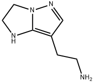 1H-Imidazo[1,2-b]pyrazole-7-ethanamine,  2,3-dihydro- Struktur