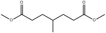 4-Methylheptanedioic acid dimethyl ester Struktur