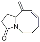 1,5,6,7,10,10a-hexahydro-10-Methylene-Pyrrolo[1,2-a]azocin-3(2H)-one Struktur