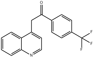 2-QUINOLIN-4-YL-1-[4-(TRIFLUOROMETHYL)PHENYL]ETHANONE
 price.