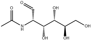 N-アセチル-Β-D-マンノサミン水和物 化學(xué)構(gòu)造式