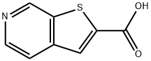 Thieno[2,3-c]pyridine-2-carboxylic acid (9CI) Struktur