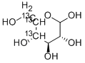 D-[4,5,6-13C3]GLUCOSE Struktur