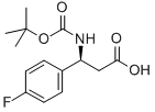 BOC-(S)-3-AMINO-3-(4-FLUORO-PHENYL)-PROPIONIC ACID