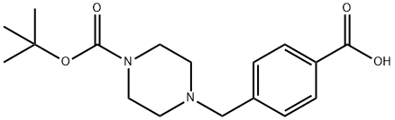 4-(4-CARBOXYBENZYL)PIPERAZINE-1-CARBOXYLIC ACID TERT-BUTYL ESTER price.