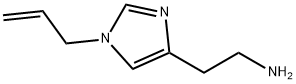 1H-Imidazole-4-ethanamine,1-(2-propenyl)-(9CI) Struktur