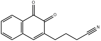 2-Naphthalenebutanenitrile, 3,4-dihydro-3,4-dioxo- (9CI) Struktur