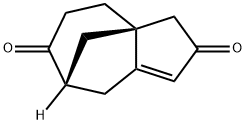 3H-3a,7-Methanoazulene-2,6-dione,4,5,7,8-tetrahydro-,(3aS,7R)-(9CI) Struktur