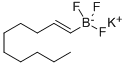 POTASSIUM TRANS-1-DECENYLTRIFLUOROBORATE Struktur