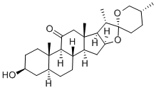 11-KETOTIGOGENIN Struktur