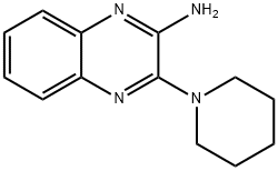 2-(PIPERIDIN-1-YL)-3-AMINOQUINOXALINE Struktur