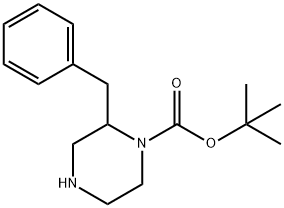 1-N-Boc-2-Benzylpiperazine Struktur