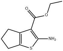 2-AMINO-5,6-DIHYDRO-4H-CYCLOPENTA[B]THIOPHENE-3-CARBOXYLIC ACID ETHYL ESTER price.