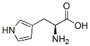 1H-Pyrrole-3-propanoicacid,alpha-amino-,(alphaS)-(9CI) Struktur