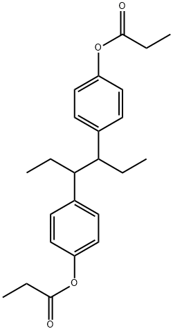 HEXESTROL DIPROPIONATE Struktur