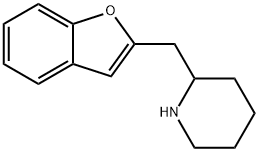 RAC-2-(1-BENZOFURAN-2-YLMETHYL)PIPERIDINE Struktur