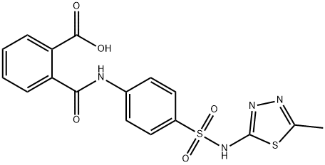 Phthalylsulfamethizol Struktur