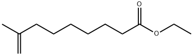 ETHYL 8-METHYL-8-NONENOATE Struktur