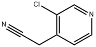 2-(3-CHLOROPYRIDIN-4-YL)ACETONITRILE Struktur