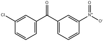 3-CHLORO-3'-NITROBENZOPHENONE Struktur