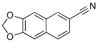 Naphtho[2,3-d][1,3]dioxole-6-carbonitrile Struktur