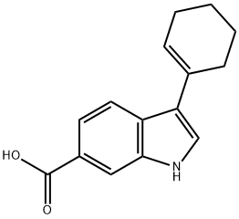 3-cyclohex-1-en-1-yl-1H-indole-6-carboxylic acid