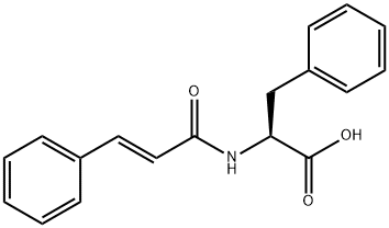 TRANS-CINNAMOYL-PHE-OH Struktur