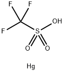 MERCURY(II) TRIFLUOROMETHANESULFONATE Struktur