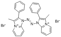 fazadinium bromide Struktur