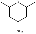 2H-Pyran-4-amine, tetrahydro-2,6-dimethyl- (9CI) Struktur