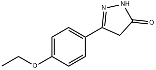 3H-Pyrazol-3-one,5-(4-ethoxyphenyl)-2,4-dihydro-(9CI) Struktur