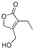 2(5H)-Furanone, 3-ethyl-4-(hydroxymethyl)- (9CI) Struktur