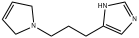 1H-Imidazole,  4-[3-(2,5-dihydro-1H-pyrrol-1-yl)propyl]-  (9CI) Struktur