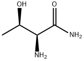 [R-(R*,S*)]-2-amino-3-hydroxybutyramide Struktur