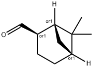 (1alpha,2alpha,5alpha)-6,6-dimethylbicyclo[3.1.1]heptane-2-carbaldehyde Struktur