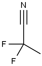 2,2-DIFLUOROPROPIONITRILE Struktur