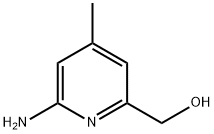 2-Pyridinemethanol,6-amino-4-methyl-(9CI) Struktur