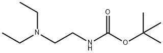 Carbamic acid, [2-(diethylamino)ethyl]-, 1,1-dimethylethyl ester (9CI) Struktur