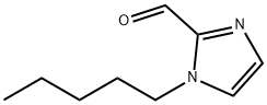 1H-Imidazole-2-carboxaldehyde,1-pentyl-(9CI) Struktur