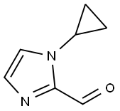 1H-Imidazole-2-carboxaldehyde,1-cyclopropyl-(9CI) Struktur