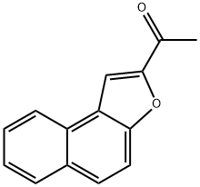 1-NAPHTHO[2,1-B]FURAN-2-YLETHANONE Struktur