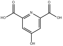 4-羥基吡啶-2,6-二甲酸, 499-51-4, 結(jié)構(gòu)式