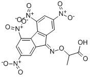 (+),(-)-A-2,4,5,7-TETRANITRO-9-FLUORENYLIDENEAMINOOXYPROPIONIC ACID price.