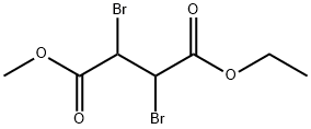 Butanedioic acid, 2,3-dibromo-, ethyl methyl ester (9CI) Struktur