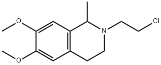 N-(2-Chloroethyl)salsolidine Struktur