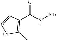 1H-Pyrrole-3-carboxylicacid,2-methyl-,hydrazide(9CI) Struktur